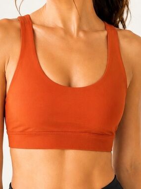 Lululemon Energy Bra B/C Support | Brick (burnt orange) | Strappy Back |  Size 6